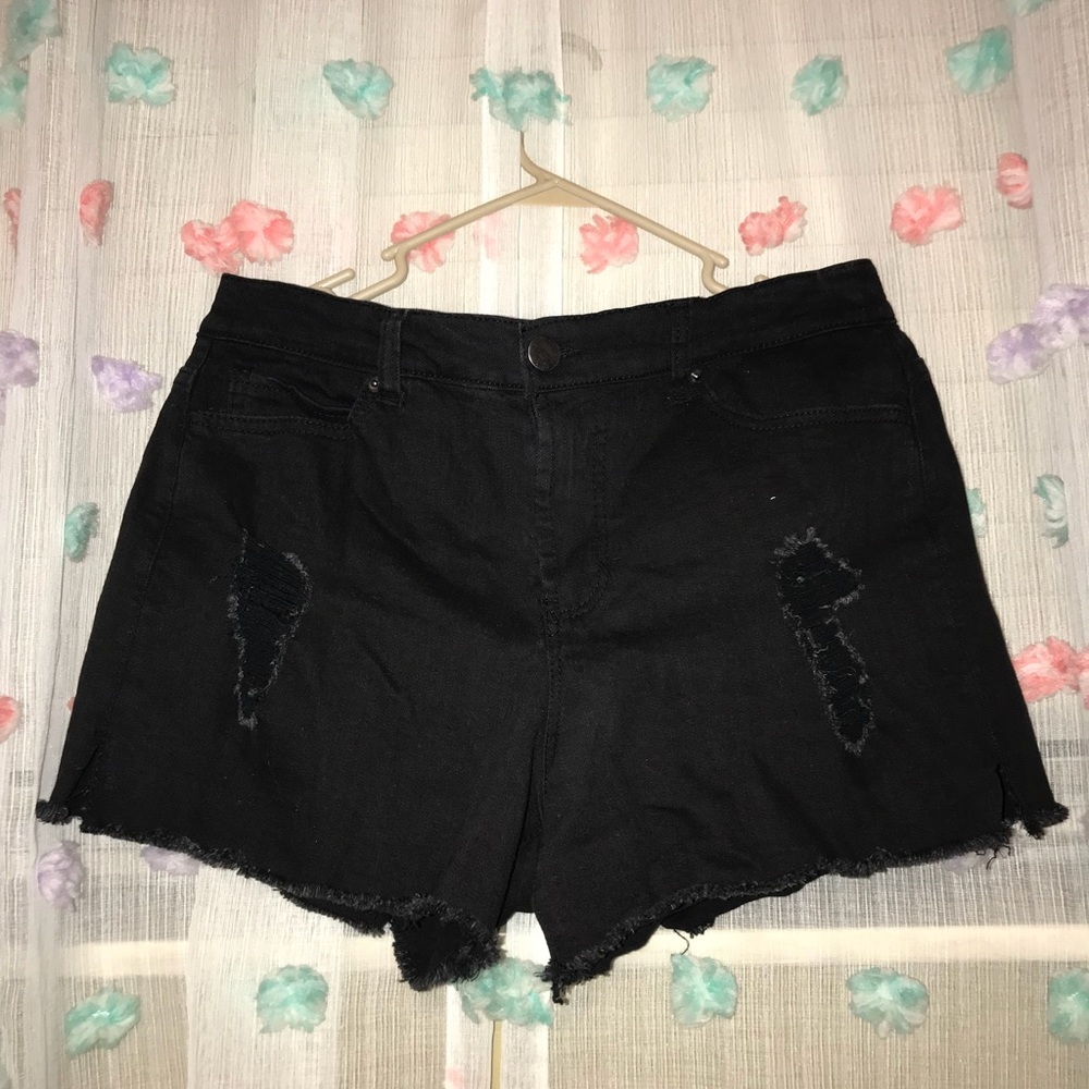 Forever 21 + high rise shorts